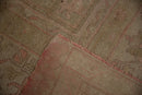 15.5x19.5 Vintage Distressed Oushak Carpet