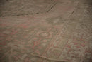 15.5x19.5 Vintage Distressed Oushak Carpet