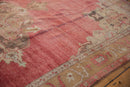 7.5x11 Vintage Distressed Oushak Carpet