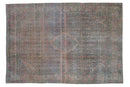 7x10.5 Vintage Distressed Bijar Carpet