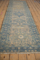 3x11 Vintage Distressed Karaja Rug Runner