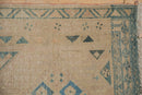 3.5x11 Vintage Distressed Northwest Persian Rug Runner