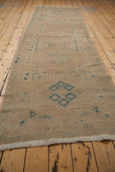 3.5x11 Vintage Distressed Northwest Persian Rug Runner