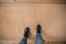 3x11.5 Vintage Distressed Oushak Rug Runner