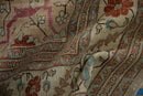 8x12 Vintage Distressed Tabriz Carpet