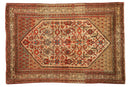 3.5x5 Vintage Distressed Serbend Rug
