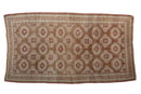 4x7 Vintage Distressed Belouch Rug
