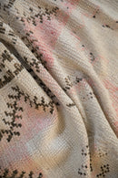 4.5x9 Vintage Distressed Moroccan Rug Runner