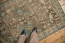 4x6.5 Vintage Distressed Hamadan Rug