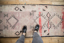 2.5x13 Vintage Distressed Moroccan Rug Runner