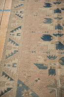 2.5x11.5 Vintage Distressed Oushak Rug Runner