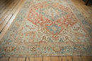 7.5x10.5 Vintage Distressed Heriz Carpet