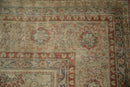 9.5x12.5 Vintage Distressed Tea Washed Kayseri Carpet