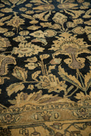 10.5x16.5 Vintage Distressed Tea Washed Lilihan Carpet