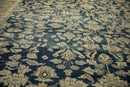10.5x16.5 Vintage Distressed Tea Washed Lilihan Carpet
