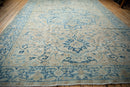 9.5x12.5 Vintage Distressed Heriz Carpet