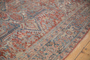 8x11 Vintage Distressed Heriz Carpet