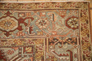 8x10.5 Vintage Distressed Mehrivan Carpet