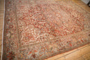8x11 Vintage Distressed Ahar Carpet