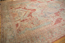 10.5x17.5 Vintage Distressed Mahal Carpet