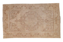 6x10 Vintage Distressed Oushak Carpet