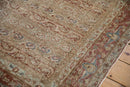 7.5x10.5 Vintage Distressed Qom Carpet