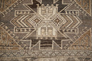 7x9.5 Vintage Distressed Kars Carpet