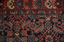 3.5x12 Vintage Hamadan Rug Runner