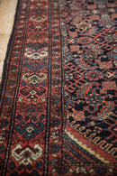 3.5x12 Vintage Hamadan Rug Runner