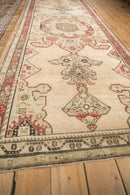 3.5x11 Antique Distressed Karabagh Rug Runner