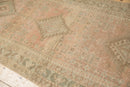 3.5x14 Vintage Distressed Serab Rug Runner