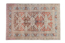 3.5x5.5 Vintage Distressed Caucasian Rug