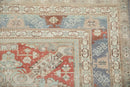 3.5x5.5 Vintage Distressed Caucasian Rug