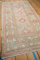 2.5x5 Vintage Distressed Oushak Rug Runner