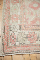 2.5x5 Vintage Distressed Oushak Rug Runner