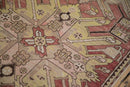 3.5x9 Antique Distressed Kazak Rug Runner