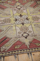 3.5x9 Antique Distressed Kazak Rug Runner
