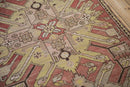 3.5x9 Antique Distressed Kazak Rug Runner