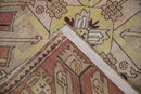 3.5x9 Antique Distressed Kazak Rug Runner