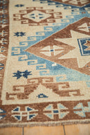 3.5x9.5 Vintage Distressed Kars Rug Runner