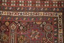 3.5x15 Antique Qashqai Rug Runner
