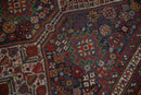 3.5x15 Antique Qashqai Rug Runner