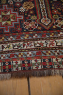 3.5x15 Antique Qashqai Rug Runner