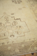 4x11.5 Vintage Distressed Oushak Rug Runner