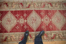 3.5x11 Vintage Distressed Oushak Rug Runner