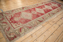 3.5x11 Vintage Distressed Oushak Rug Runner