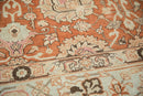 RESERVED 9.5x12.5 Vintage Distressed Tabriz Carpet