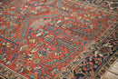 6.5x8.5 Vintage Heriz Carpet