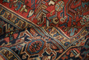 6.5x8.5 Vintage Heriz Carpet