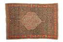 4x6 Antique Senneh Rug